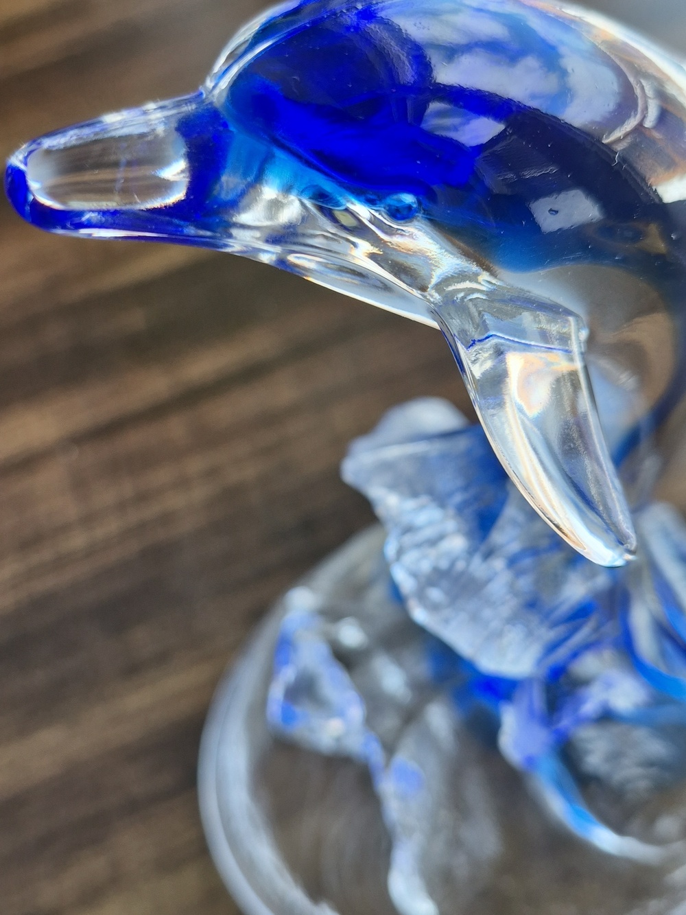 Vintage Crystal D'Arques France Royal Dolphin